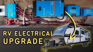 RV Electrical System Solar and Lithium Battery Upgrade - Start-to-Finish Guide
