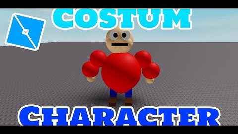 How to make custom characters in roblox (no scripting)