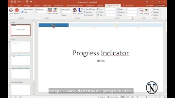 Free PowerPoint Progress Indicator v1.827 demonstration