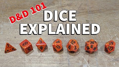 D&D 101: Dice