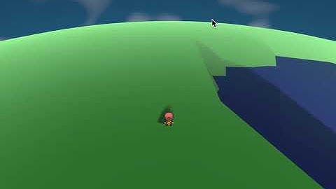 3D movement of 2D sprite on sphere world