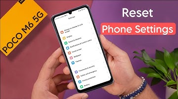 How to Reset Settings in  Poco M6 5G | Poco M6 me Phone Settings Reset Kaise Kare