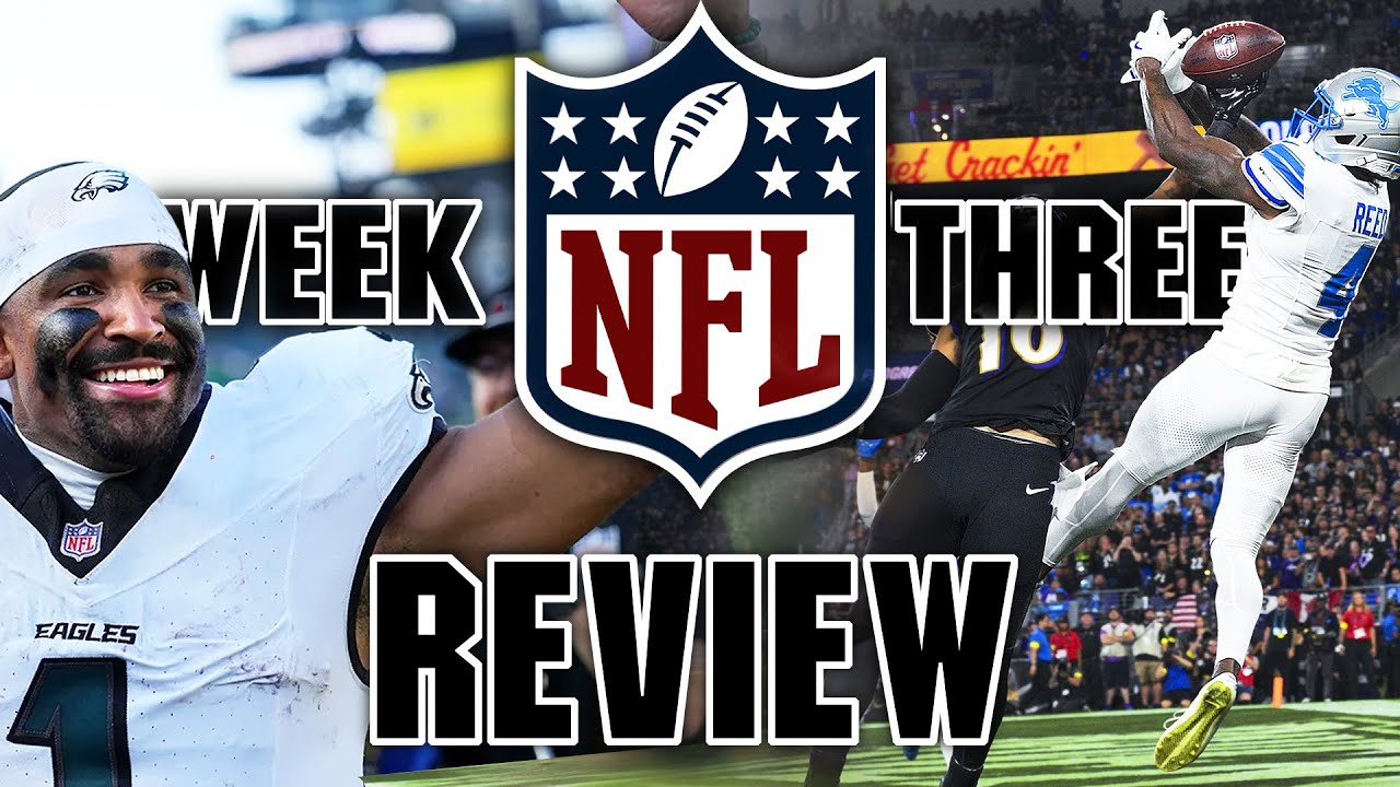 2025 NFL WEEK 3 REVIEW - YouTube