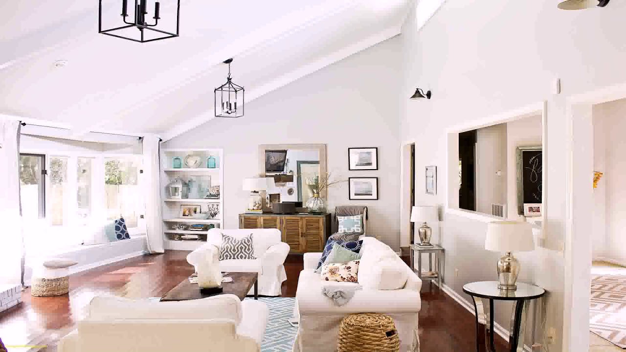 Small Living Room With Vaulted Ceiling - YouTube