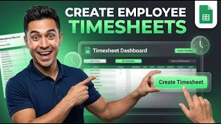 Create An Employee Timesheet In Google Sheets [Step by Step]