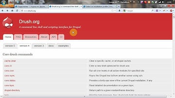 Drupal 7: Drush. Установка Друпал 7