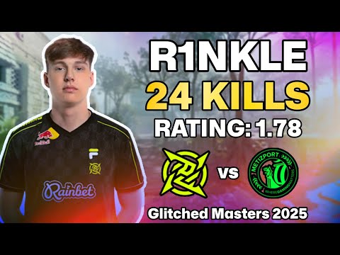 💀 R1NKLE POV: ANCIENT AWP DOMINATION vs Metizport! | Glitched Masters 2025