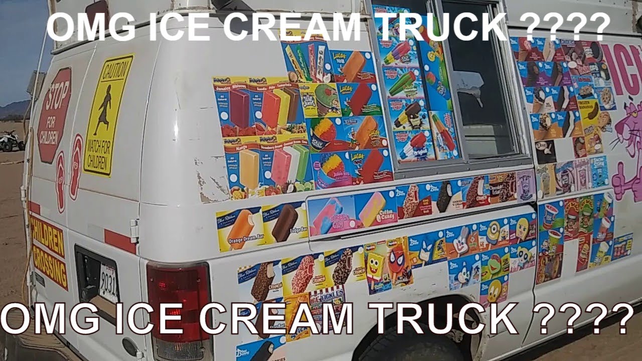 Ice cream trucks in the sand dunes YouTube