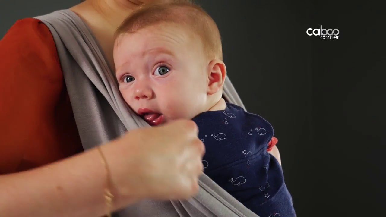 How to use Caboo and +cotton blend carriers Instructions YouTube