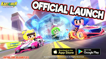 KartRider Rush+ Official Launch Gameplay (Android IOS)