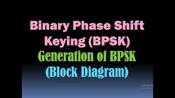 Binary Phase Shift Keying (BPSK) Generation Block Diagram/PSK Modulation Generation/Modulation [HD]