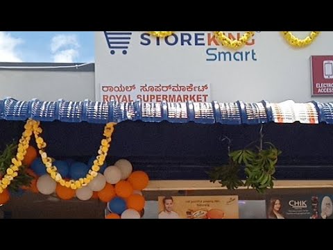 Storeking Smart Super Store Launch (Royal Supermarket, Panchanahalli, Kadur, Karnataka)