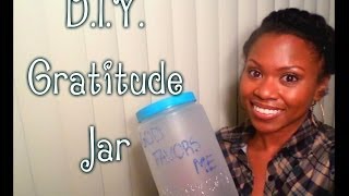 D.I.Y. Gratitude or Blessings Jar
