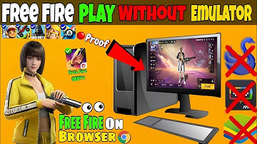 How To Play Free Fire In Browser Without Emulator 2024 | Any Games Play In Browser Without Emulator|