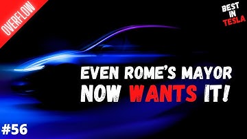 Tesla’s FSD STUNNS German Journalist & Rome’s Mayor - Ford dropped 61% & Tesla gained market share!