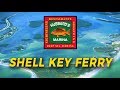 Shell Key Ferry Island Shelling boat tour by Tampa Bay Ferry | http://www.HubbardsMarina.com