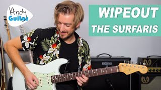WIPEOUT Guitar Lesson (Surfaris/ Ventures) How to Play screenshot 1