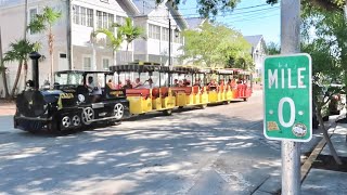 Key West Conch Train & Walking Tour   Southernmost Point & Mile Marker 0 / Key Lime Pie on Duval St