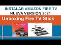 Instalar y configurar Amazon  🔥FIRE TV STICK🔥 2021