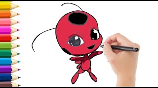 Como Dibujar Tikki de Ladybug / How to Draw Tikki from Ladybug #Disney -  thptnganamst.edu.vn
