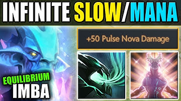 New OD Equilibrium + Pulse Nova [or any Damage over time skill] is so IMBA | Dota 2 Ability Draft