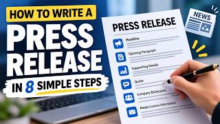 How to Write a Press Release in 8 Simple Steps (Beginner's Guide)