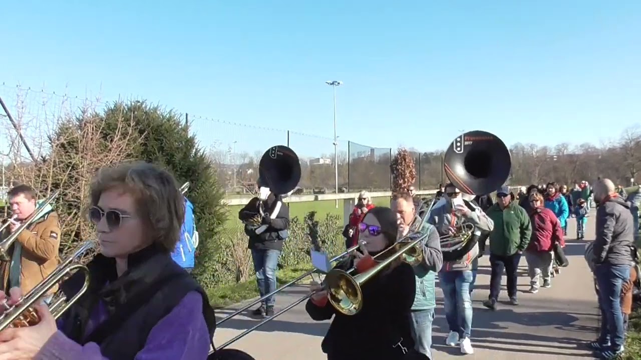 Die Provokante Binningen (Marschprobe Grün 80/ 28.1.2024)