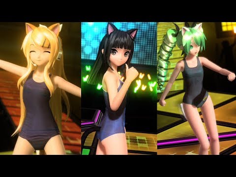 [透けDIVA]PD-FTDX　shake it！ [初音ミク スク水]