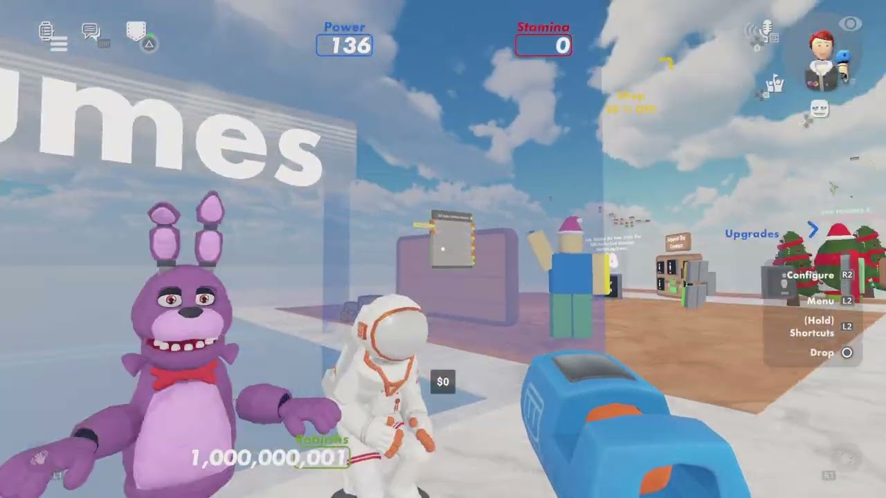 GIVING AWAY FREE ITEMS ON 'how high can you rise' REC ROOM