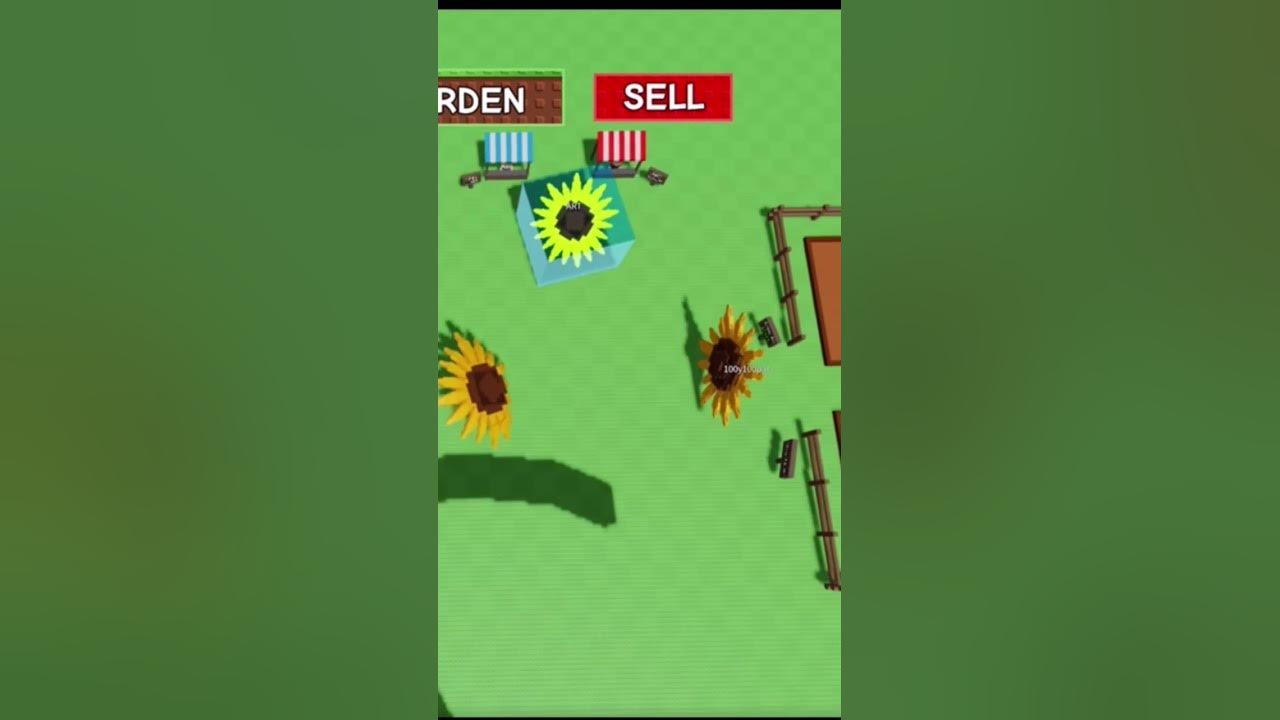 Grow a garden sunflower trend 🌻 #gag #growagarden #roblox