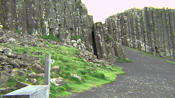 Amazing footage captured by visitor at Giant's Causeway!
