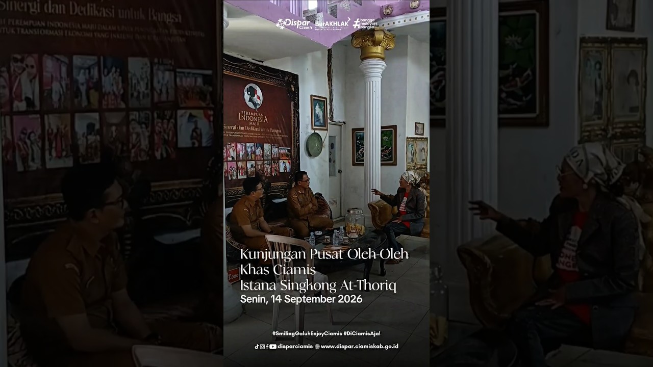 Kunjungan Pusat Oleh-Oleh Khas Ciamis Istana Singkong At-Thoriq