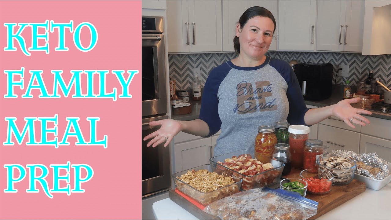 Keto Family Meal Prep - YouTube