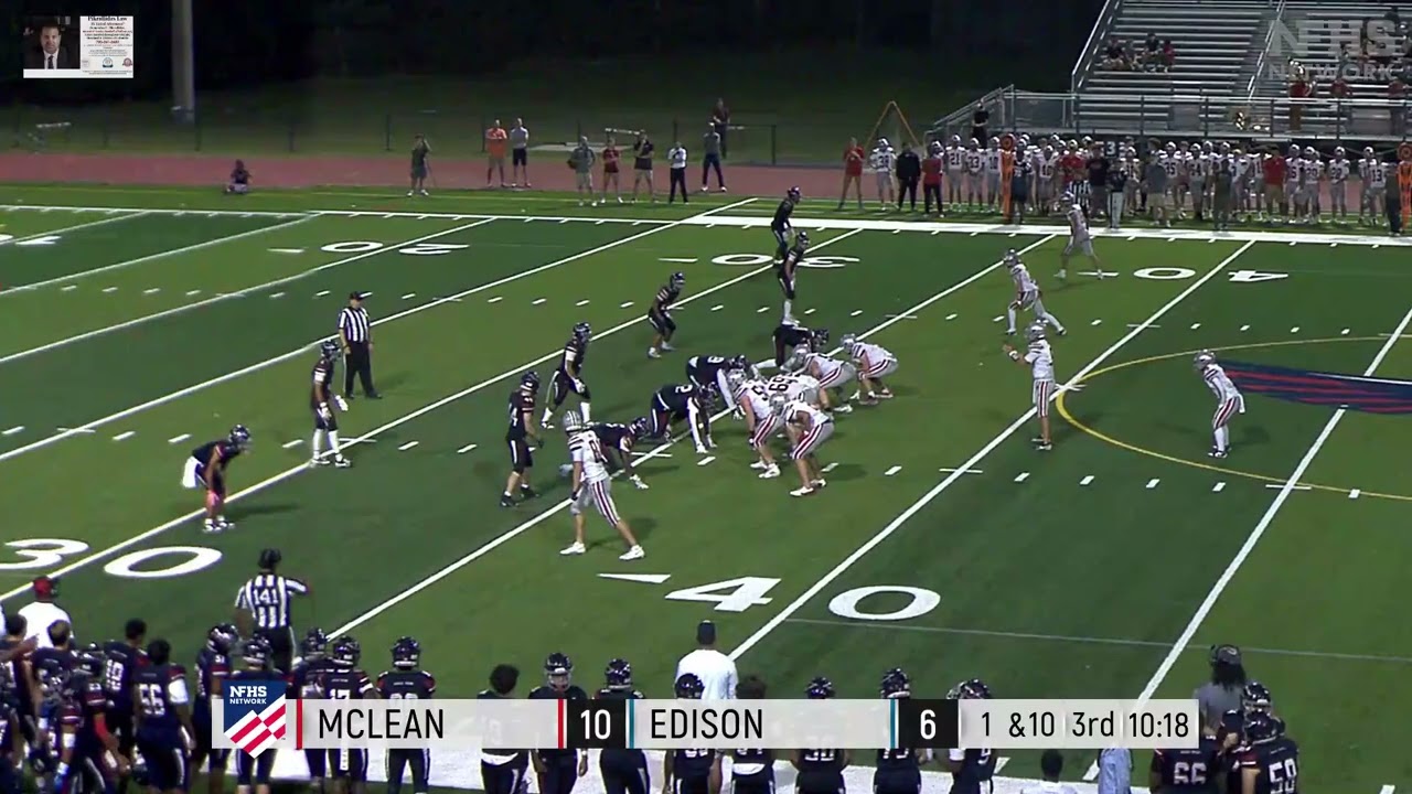 Christian McNeill throws for 4 touchdowns in McLean's win over Edison