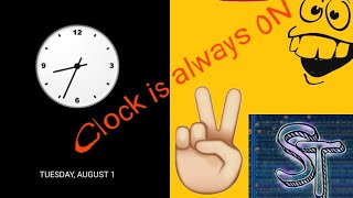 CLOCK IS ALWAYS ON screenshot 4