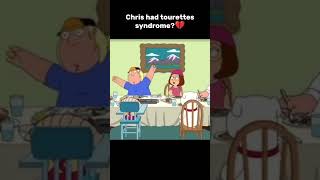 Chris has Tourettes?
