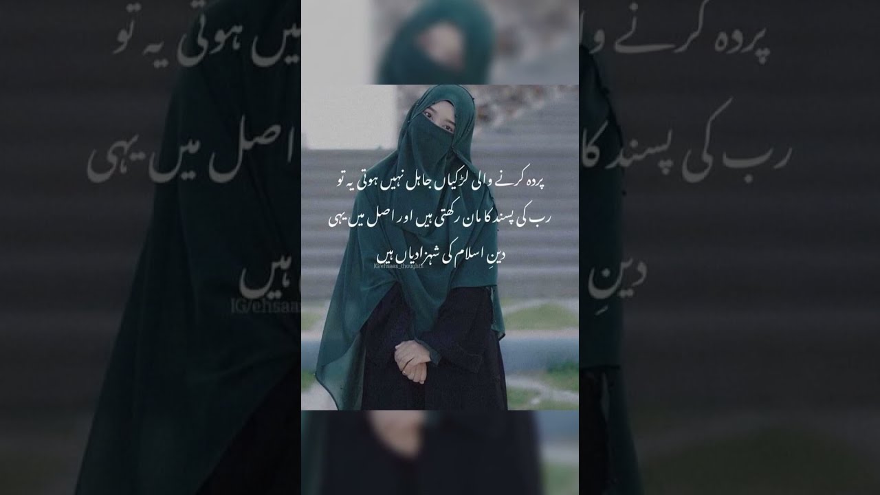 Muslim Hijab Girls /Hijab Quotes /Islamic Quotes/