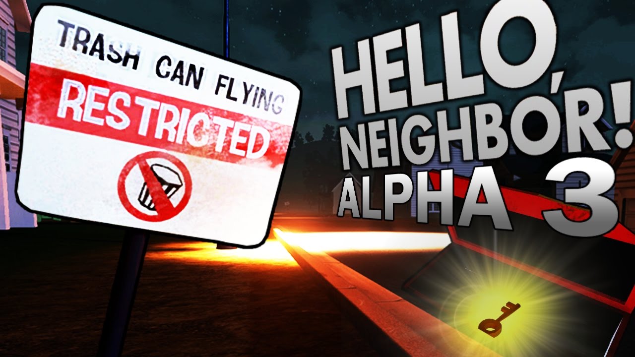 Hello Neighbor First Key FINDING THE FIRST KEY | Hello Neighbor Alpha 3 Update - YouTube