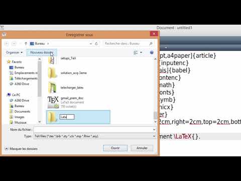 Vidéo: Comment ouvrir un PDF dans texmaker ?