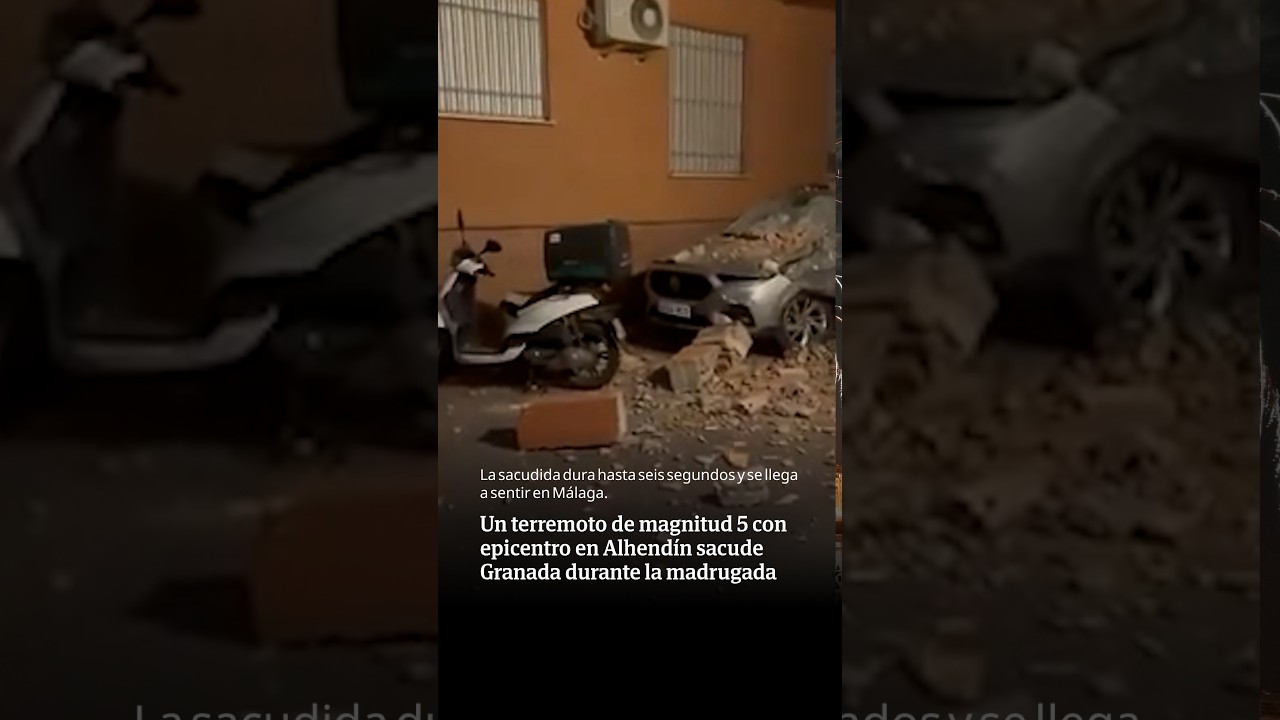 Noche de tensión en Granada tras registrarse un terremoto de magnitud 5