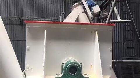 Customized Animal Feed Production Plant Working Video in Peru toppelletmachine@gmail.com