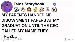 [ Full Story ]My Parents Handed Me Disownment Papers At My Graduation Until The CEO Called My...