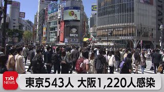 東京543人 大阪1,220人感染（2021年4月18日）