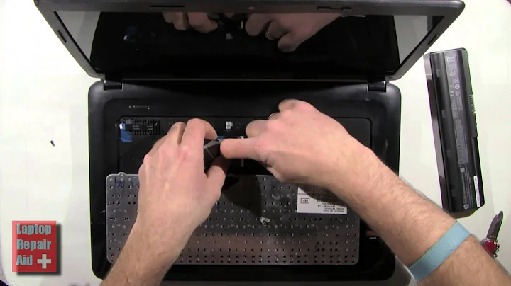 How To Replace a Keyboard HP Pavilion 2000 2b 2c 2d 2nd Generation