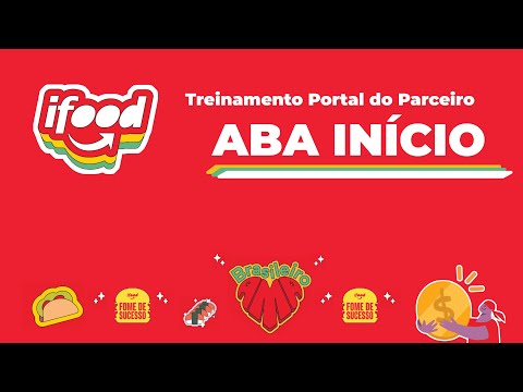 Portal do Parceiro iFood - ABA INÍCIO