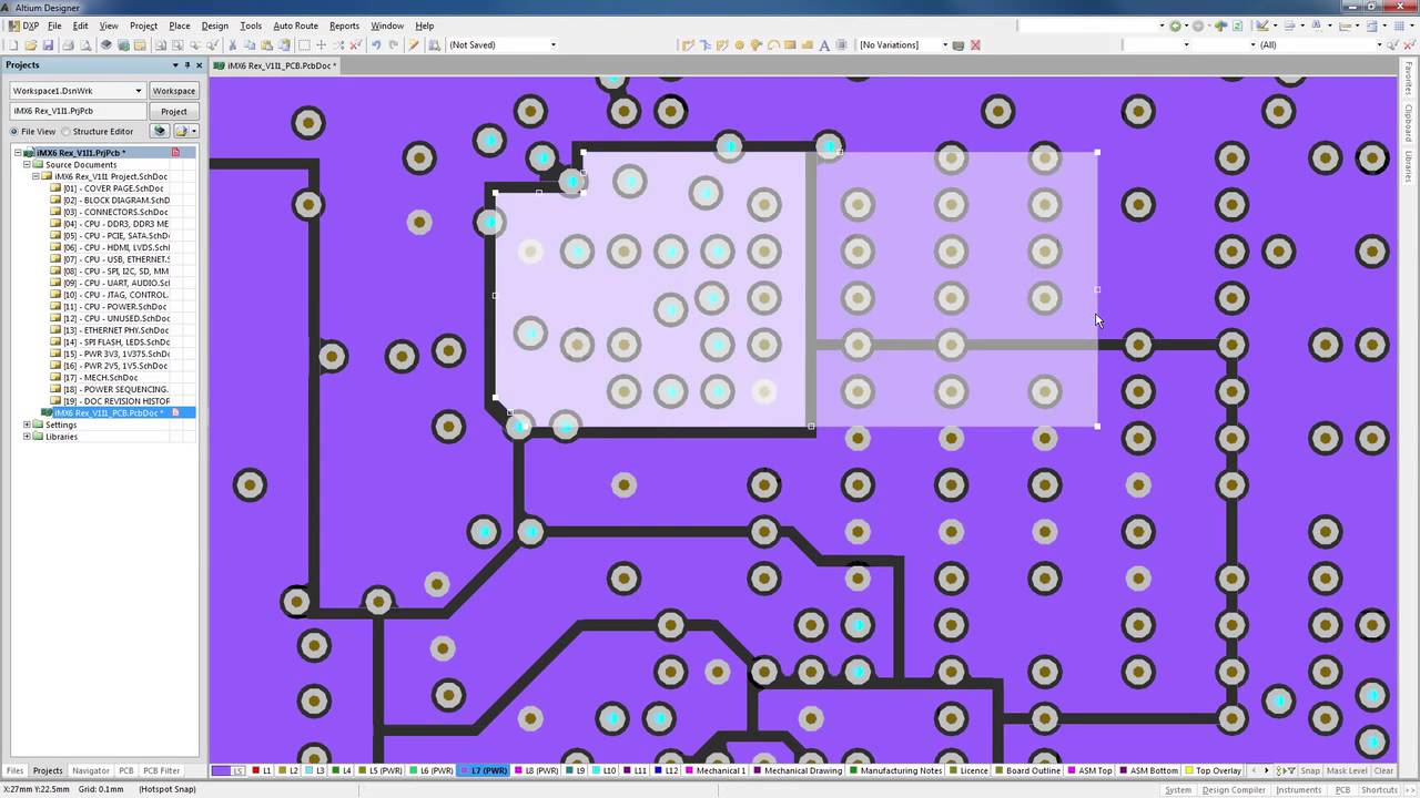 Altium Designer 15.1 - Polygon Pour Checks - YouTube