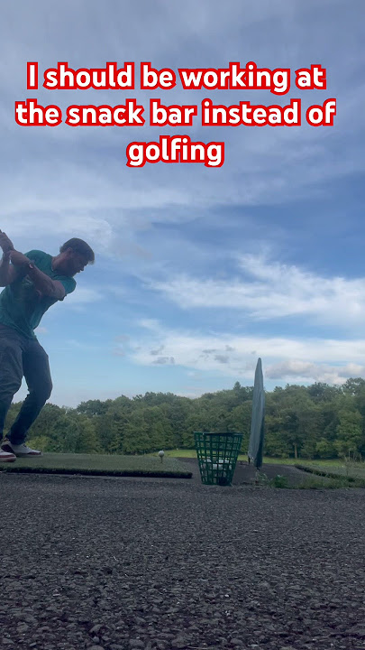 I know I suck but practice and I should be ok.#golf #golfer##sports #funny