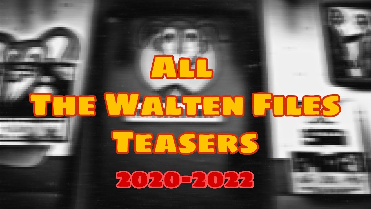 guy who likes the walten files a normal amount — Four new teasers for The  Walten Files 4, provided