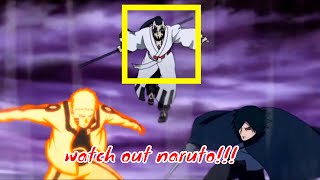 Naruto & Sasuke vs Jigen | HD | Sasuke almost died and Naruto was sealed away