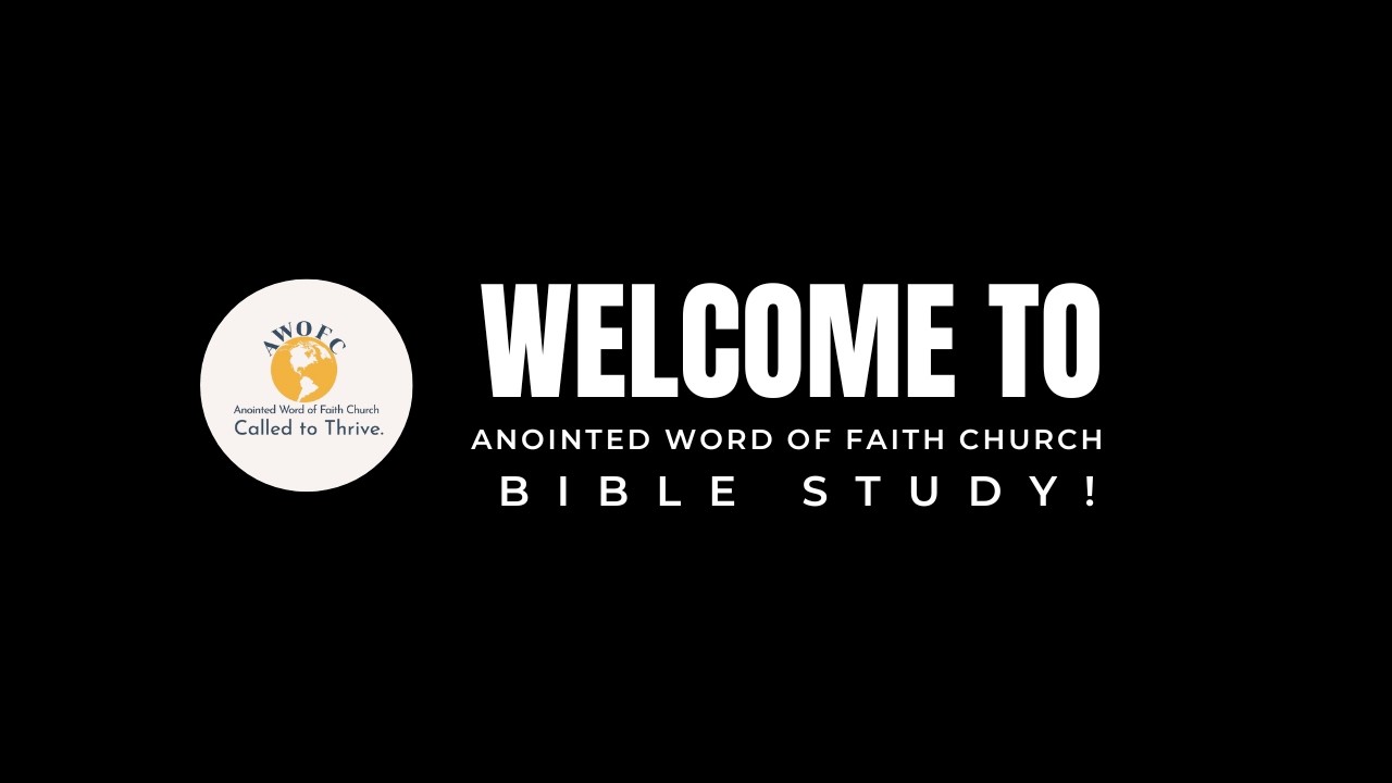 AWOFC Bible Study | Kingdom Finance - Session 5